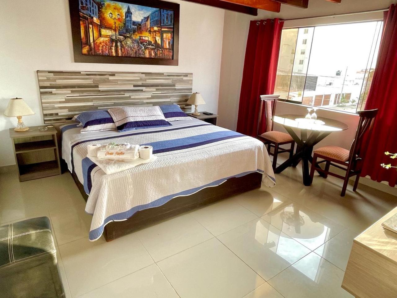 Hostal Ocean Pacifico بونتا نيغرا المظهر الخارجي الصورة