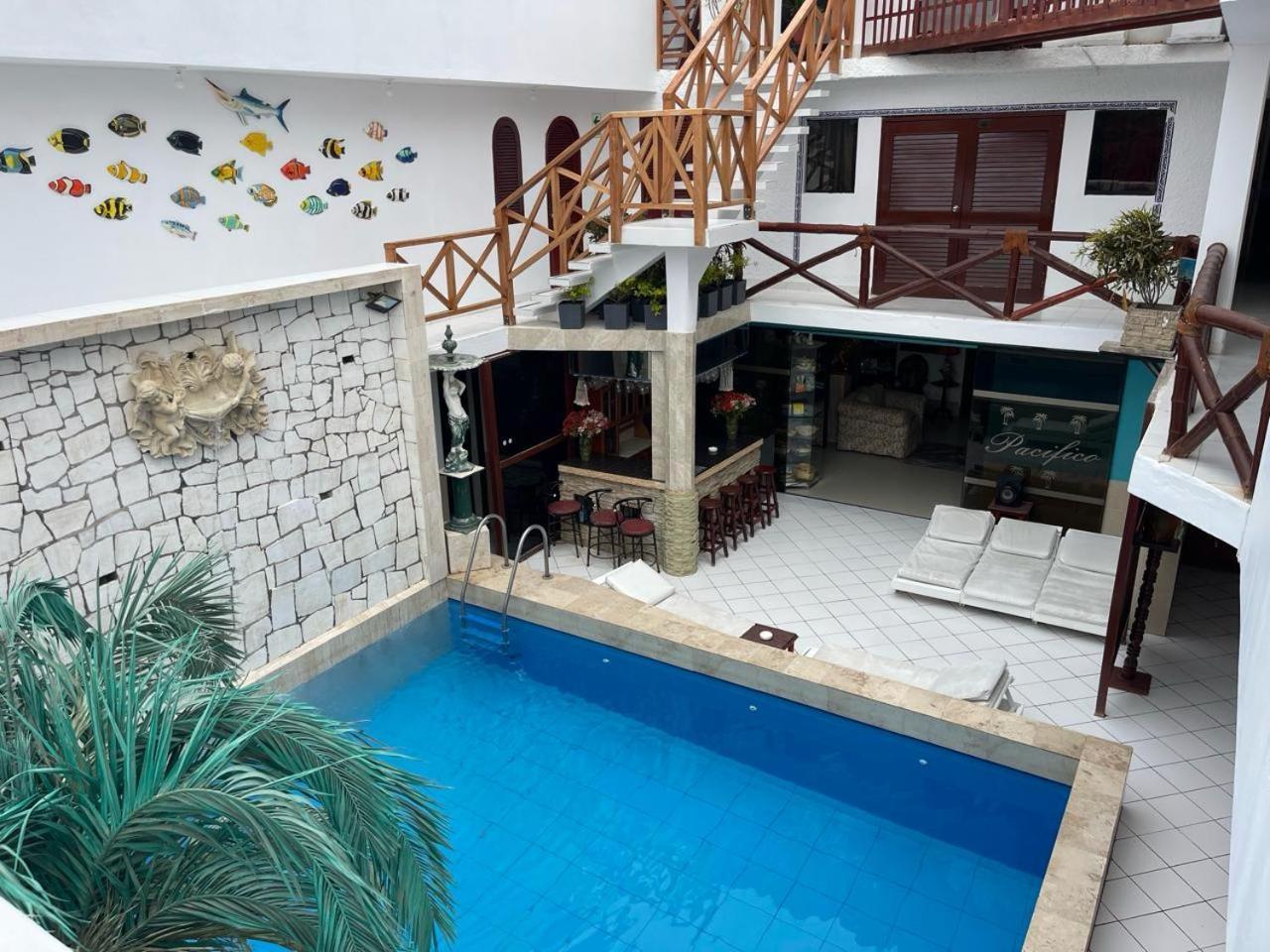 Hostal Ocean Pacifico بونتا نيغرا المظهر الخارجي الصورة