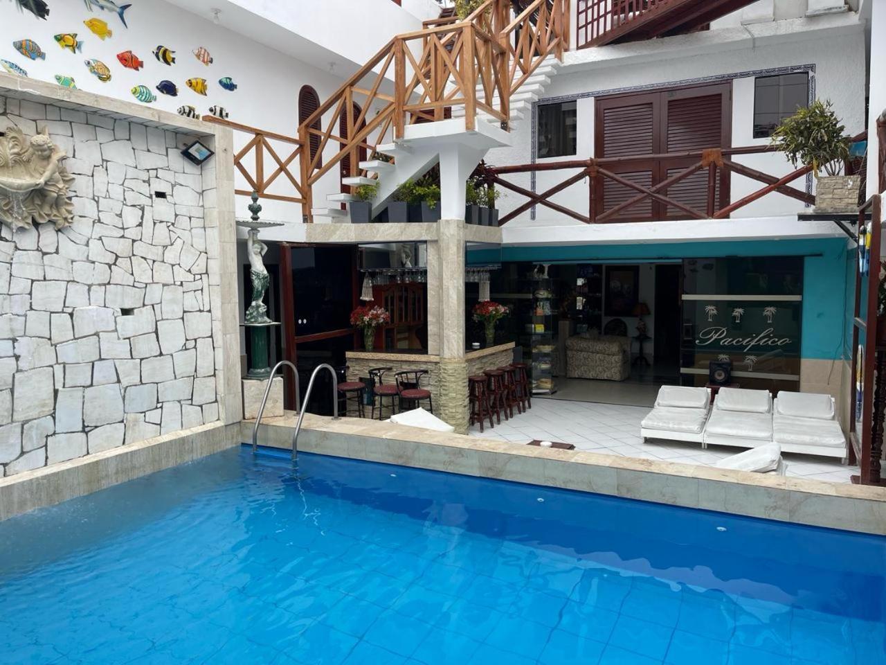 Hostal Ocean Pacifico بونتا نيغرا المظهر الخارجي الصورة