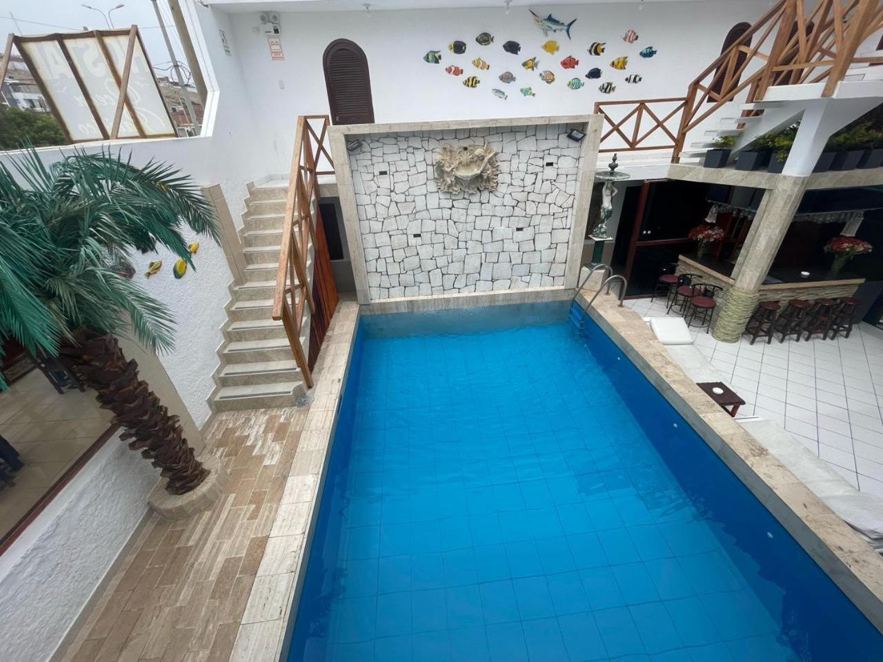 Hostal Ocean Pacifico بونتا نيغرا المظهر الخارجي الصورة